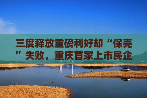 三度释放重磅利好却“保壳”失败，重庆首家上市民企ST迪马明起停牌