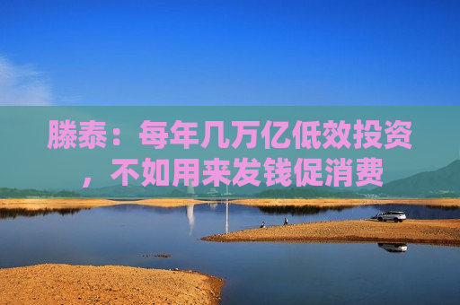 滕泰：每年几万亿低效投资，不如用来发钱促消费