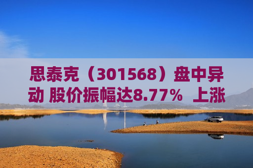 思泰克（301568）盘中异动 股价振幅达8.77%  上涨7.14%（06-26）