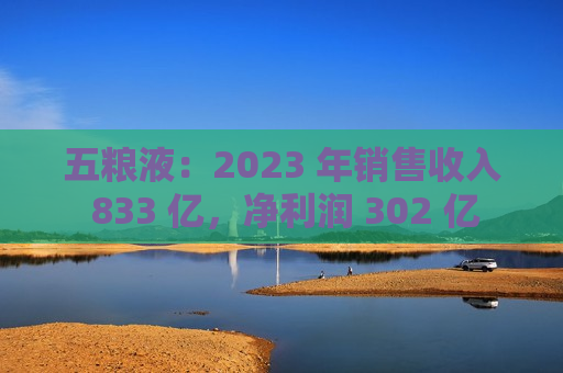 五粮液：2023 年销售收入 833 亿，净利润 302 亿