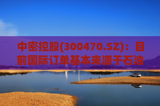 中密控股(300470.SZ)：目前国际订单基本来源于石油化工领域