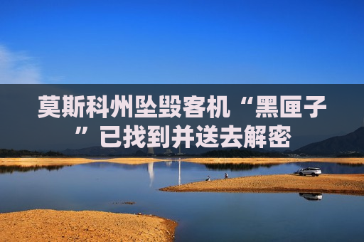莫斯科州坠毁客机“黑匣子”已找到并送去解密  第1张