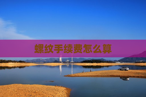 螺纹手续费怎么算  第1张