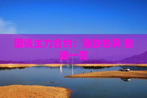 国债主力合约：涨跌各异 数据一览