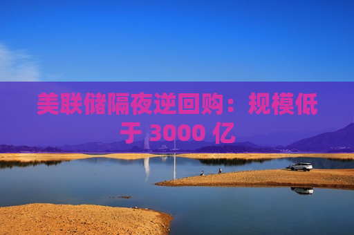 美联储隔夜逆回购：规模低于 3000 亿