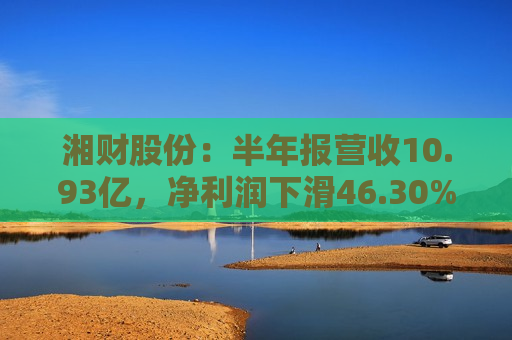 湘财股份：半年报营收10.93亿，净利润下滑46.30%