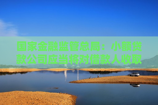 国家金融监管总局： *** 公司应当将对借款人收取的所有利息、费用等在借款合同中载明