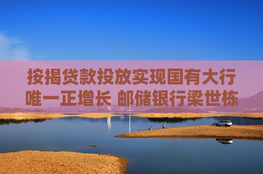 按揭贷款投放实现国有大行唯一正增长 邮储银行梁世栋详解背后策略