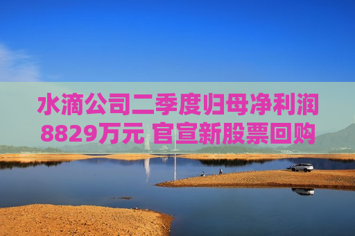 水滴公司二季度归母净利润8829万元 官宣新股票回购计划