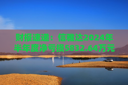 财报速递：信雅达2024年半年度净亏损5832.64万元
