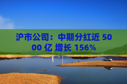 沪市公司：中期分红近 5000 亿 增长 156%