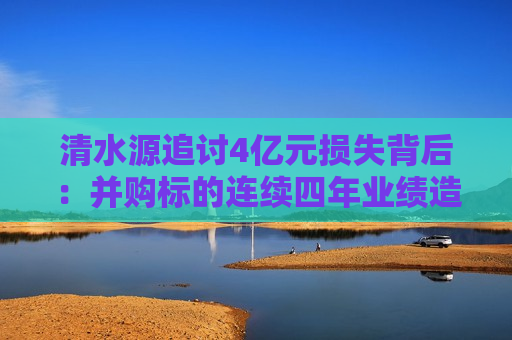 清水源追讨4亿元损失背后：并购标的连续四年业绩造假