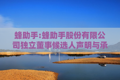蜂助手:蜂助手股份有限公司独立董事候选人声明与承诺（刘俊秀）  第1张