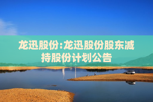 龙迅股份:龙迅股份股东减持股份计划公告