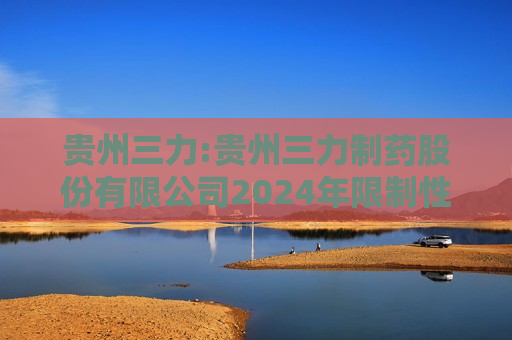 贵州三力:贵州三力制药股份有限公司2024年限制性股票激励计划实施考核管理办法  第1张