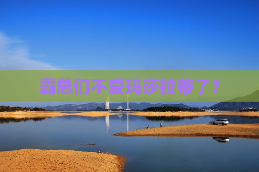 霸总们不爱玛莎拉蒂了？