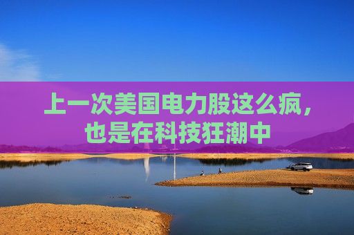 上一次美国电力股这么疯，也是在科技狂潮中