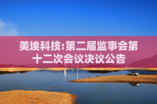 美埃科技:第二届监事会第十二次会议决议公告