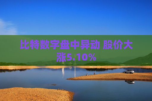 比特数字盘中异动 股价大涨5.10%