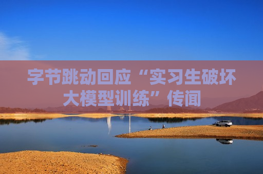 字节跳动回应“实习生破坏大模型训练”传闻