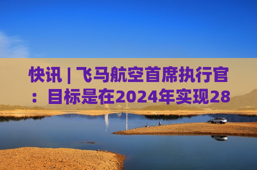 快讯 | 飞马航空首席执行官：目标是在2024年实现28％-30％的营业利润率  第1张