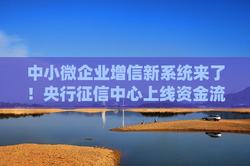中小微企业增信新系统来了！央行征信中心上线资金流信息平台 有何用？怎么用？