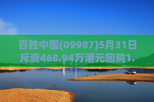 百胜中国(09987)5月31日斥资468.94万港元回购1.71万股