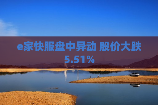e家快服盘中异动 股价大跌5.51%