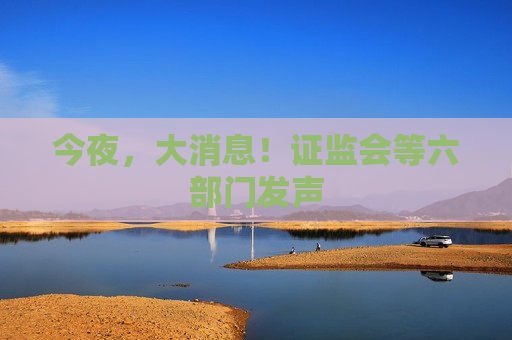今夜，大消息！ *** 等六部门发声