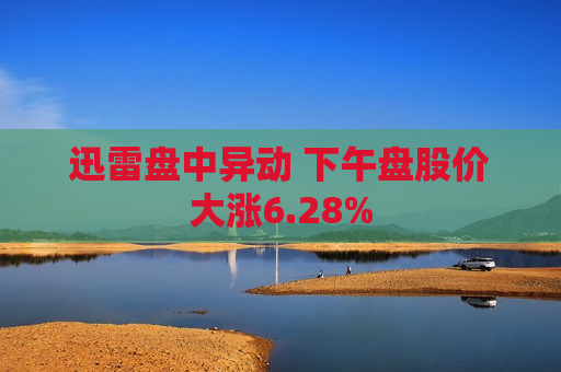 迅雷盘中异动 下午盘股价大涨6.28%