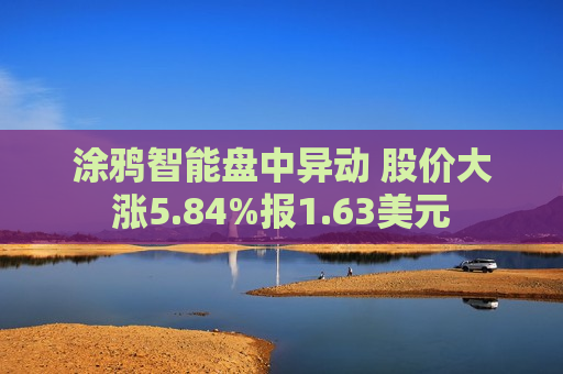 涂鸦智能盘中异动 股价大涨5.84%报1.63美元