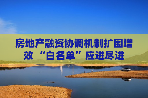 房地产融资协调机制扩围增效 “白名单”应进尽进