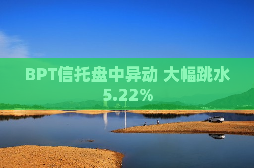 BPT信托盘中异动 大幅跳水5.22%
