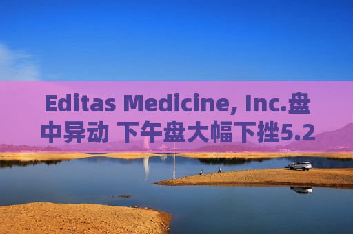 Editas Medicine, Inc.盘中异动 下午盘大幅下挫5.24%