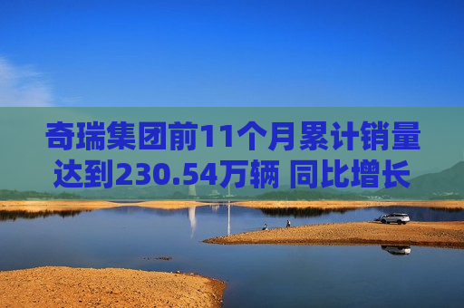 奇瑞集团前11个月累计销量达到230.54万辆 同比增长38.4%