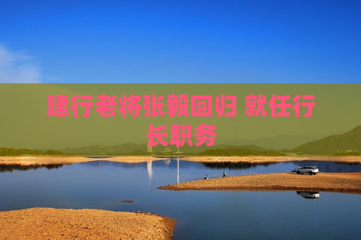 建行老将张毅回归 就任行长职务  第1张