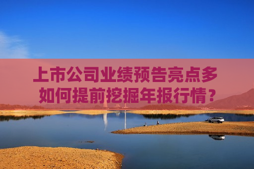 上市公司业绩预告亮点多 如何提前挖掘年报行情？