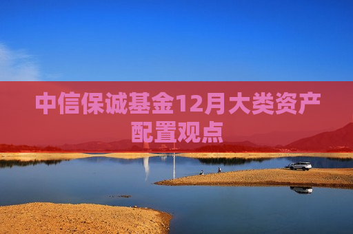 中信保诚基金12月大类资产配置观点