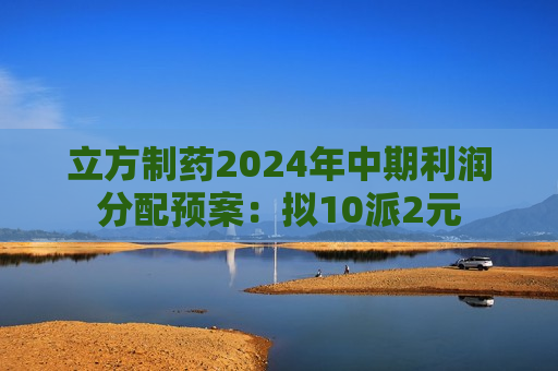 立方制药2024年中期利润分配预案：拟10派2元  第1张