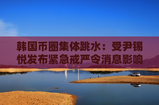 韩国币圈集体跳水：受尹锡悦发布紧急 *** 令消息影响  第1张