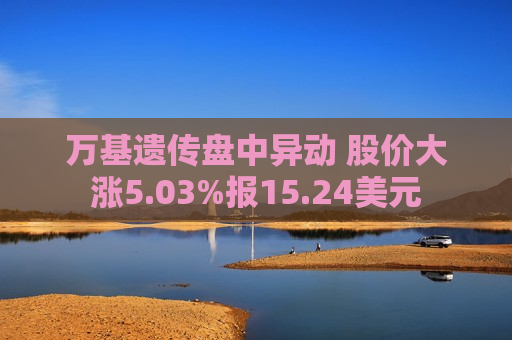 万基遗传盘中异动 股价大涨5.03%报15.24美元