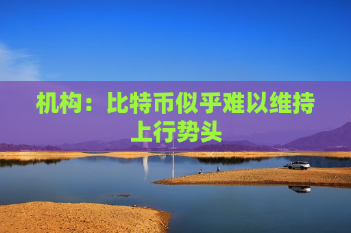 机构：比特币似乎难以维持上行势头  第1张