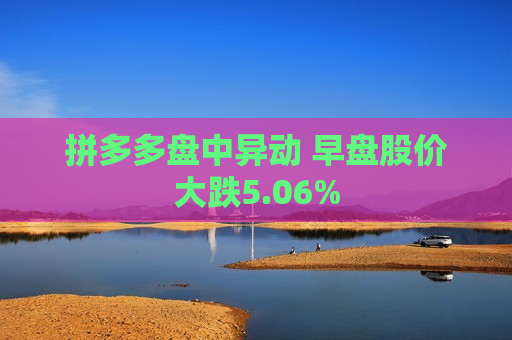 拼多多盘中异动 早盘股价大跌5.06%  第1张