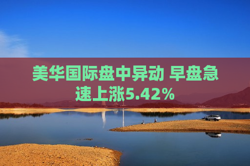 美 *** 际盘中异动 早盘急速上涨5.42%