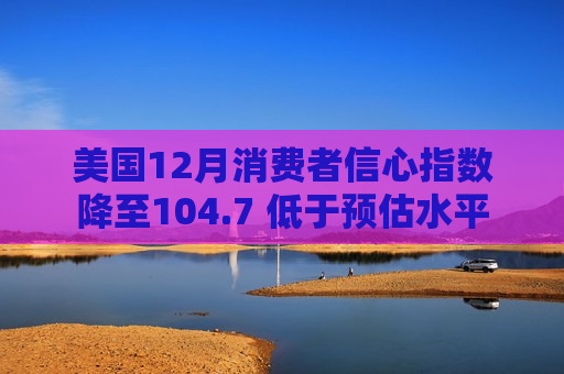美国12月消费者信心指数降至104.7 低于预估水平  第1张