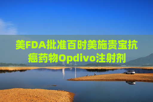 美FDA批准百时美施贵宝抗癌药物Opdivo注射剂