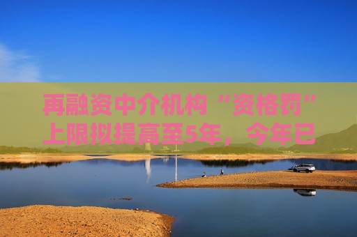 再融资中介机构“资格罚”上限拟提高至5年，今年已有从业人员被“顶格罚”