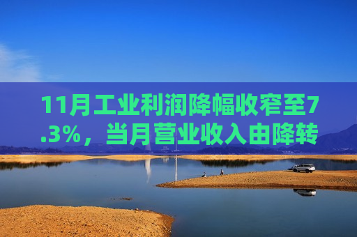 11月工业利润降幅收窄至7.3%，当月营业收入由降转增  第1张