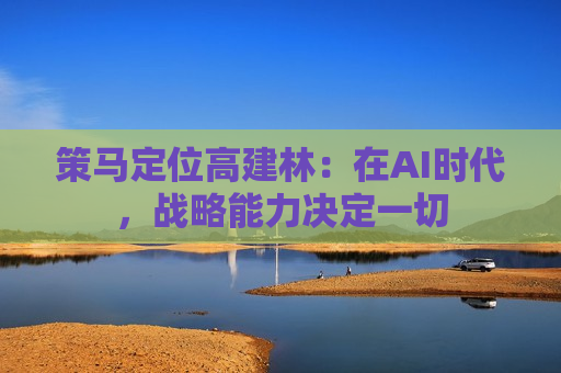 策马定位高建林：在AI时代，战略能力决定一切