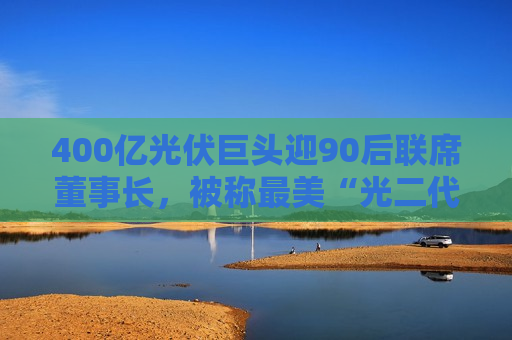 400亿光伏巨头迎90后联席董事长，被称最美“光二代”，上月刚刚敲钟梦碎  第1张